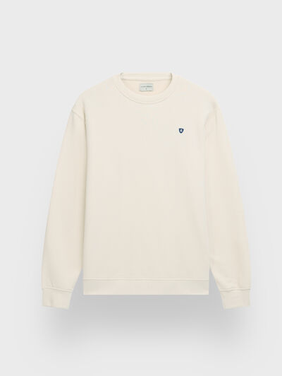 SUDADERA BASICA BEIGE