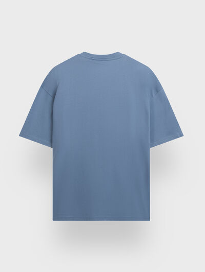 CAMISETA OVERSIZE AZUL