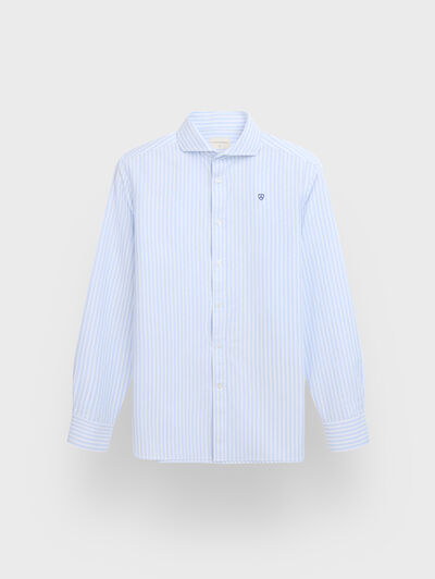 CAMISA OXFORD CLASSIC CELESTE