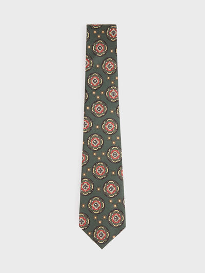 CORBATA PRINTED VERDE
