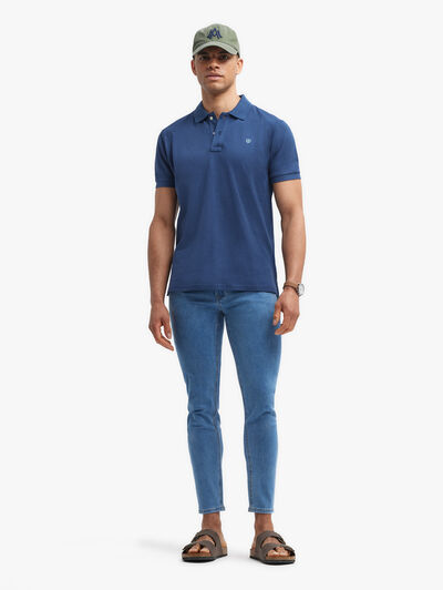 POLO TRENDY AZUL MARINO