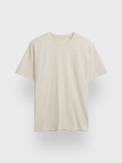 CAMISETA MELANGE CRUDO