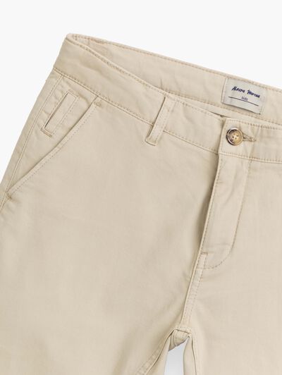 PANTALON CHINO KIDS PIEDRA