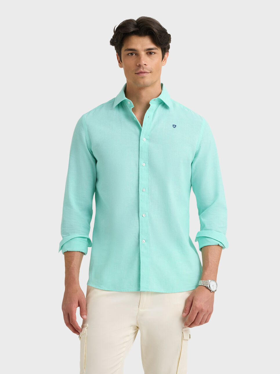 CAMISA LINO CHAMBRAY