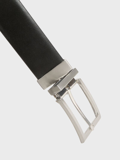 CINTURON REVERSIBLE SKIN NEGRO