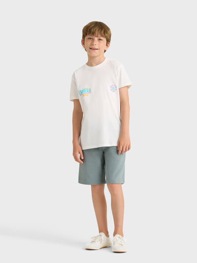 CAMISETA CAMERA KIDS BLANCO