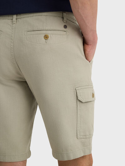 BERMUDA TINTADA CARGO VERDE