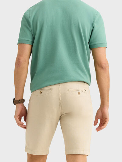 BERMUDA TINTADA CAMEL