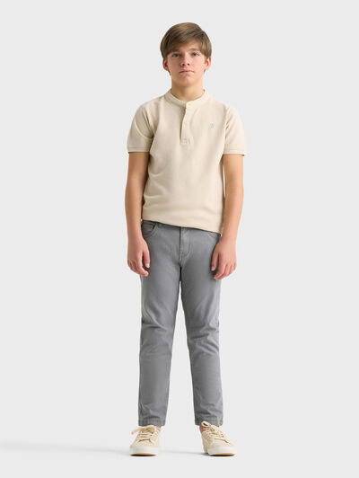 PANTALON 5 BOLSILLOS KIDS AZUL