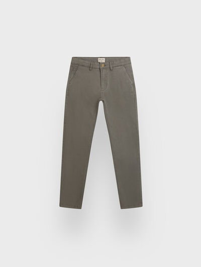 PANTALON CHINO KIDS VERDE