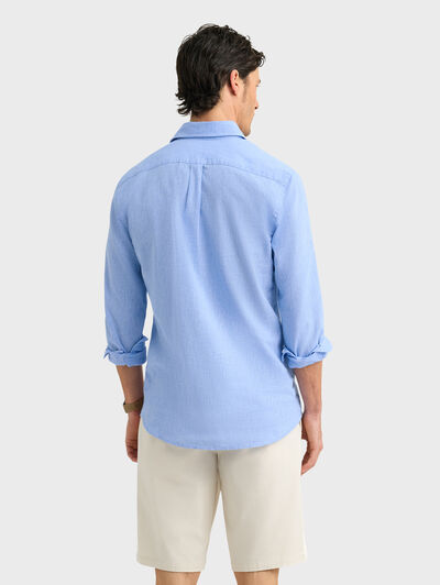 POLERA LINO JACK AZUL