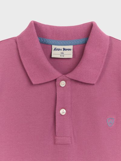 POLO BASIC KIDS VIOLETA