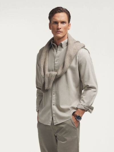 CAMISA PANAMA DYE BEIGE