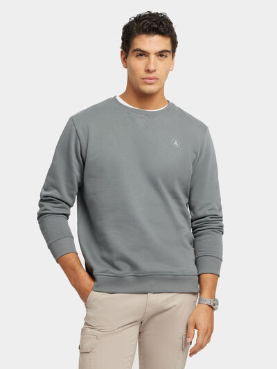 SUDADERA SCRAMBLE GRIS