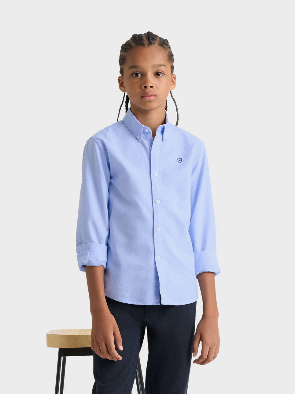 CAMISA OXFORD BASIC KIDS
