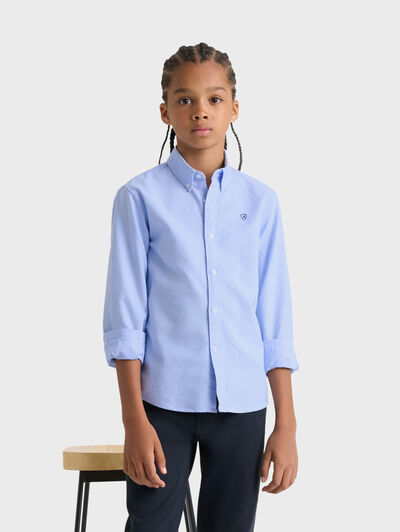 CAMISA OXFORD BASIC KIDS
