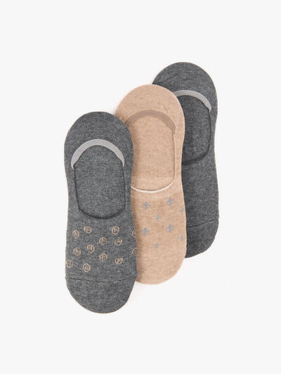 CALCETINES INVISIBLES GRIS