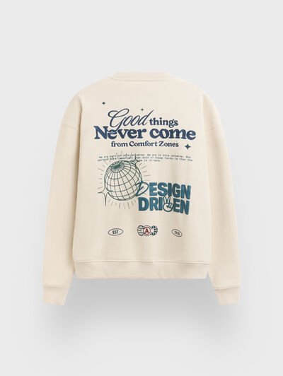 SUDADERA UNIVERSE CRUDO