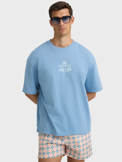 CAMISETA BAREFOOT AZUL