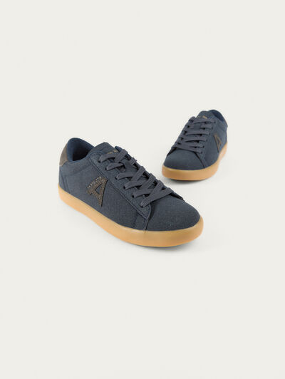 SNEAKES SKATE KIDS AZUL MARINO