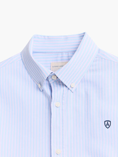 CAMISA PIN POINT RAYAS