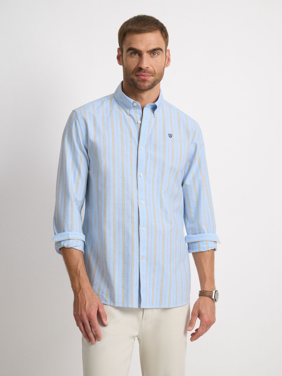 CAMISA OXFORD RAYAS