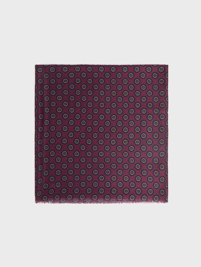 FOULARD PRINT BURDEOS