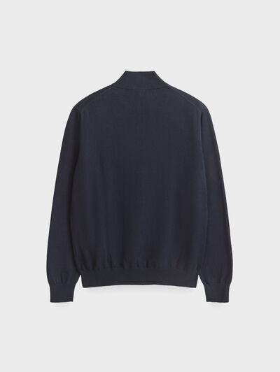 JERSEY BUTTON COLLAR