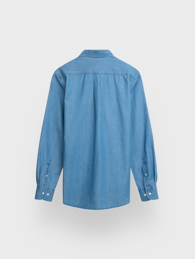 CAMISA DENIM DOWN AZUL