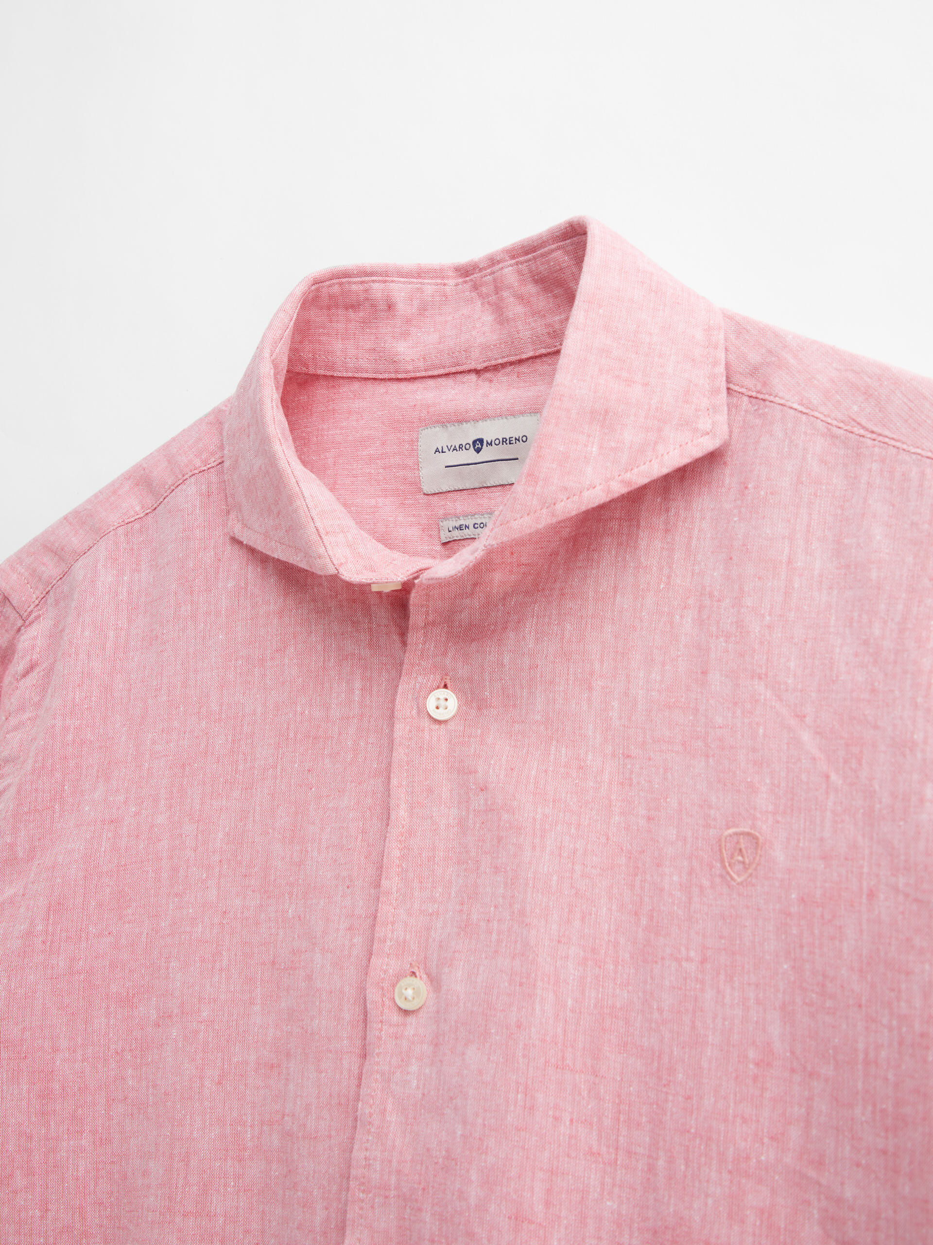 CAMISA LINO JACK ROJO