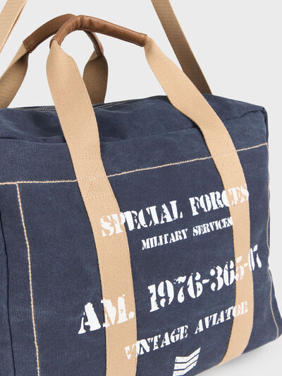 BOLSA MILITARY AZUL MARINO