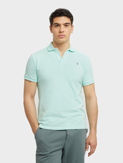 POLO BASIC VERDE AGUA