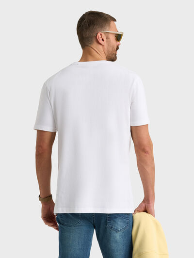 CAMISETA PATCH BLANCO