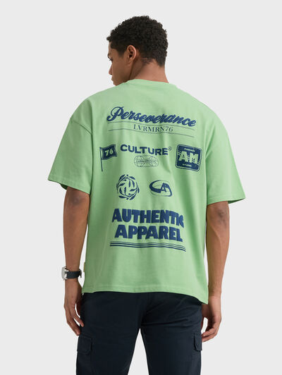 CAMISETA APPAREL VERDE
