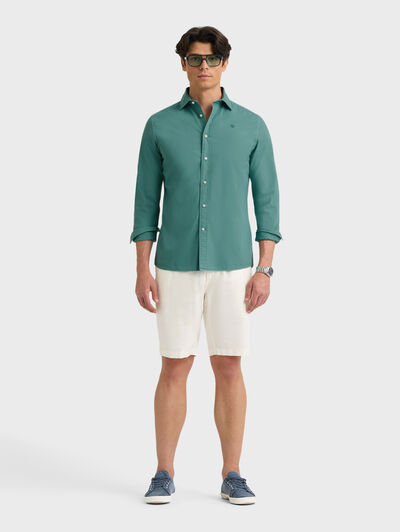CAMISA POPELIN VERDE