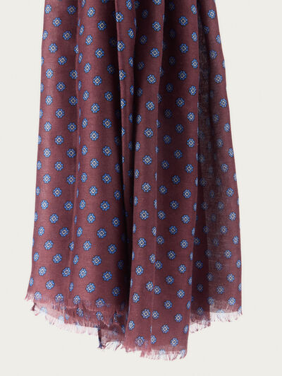 FOULARD PRINT BURDEOS