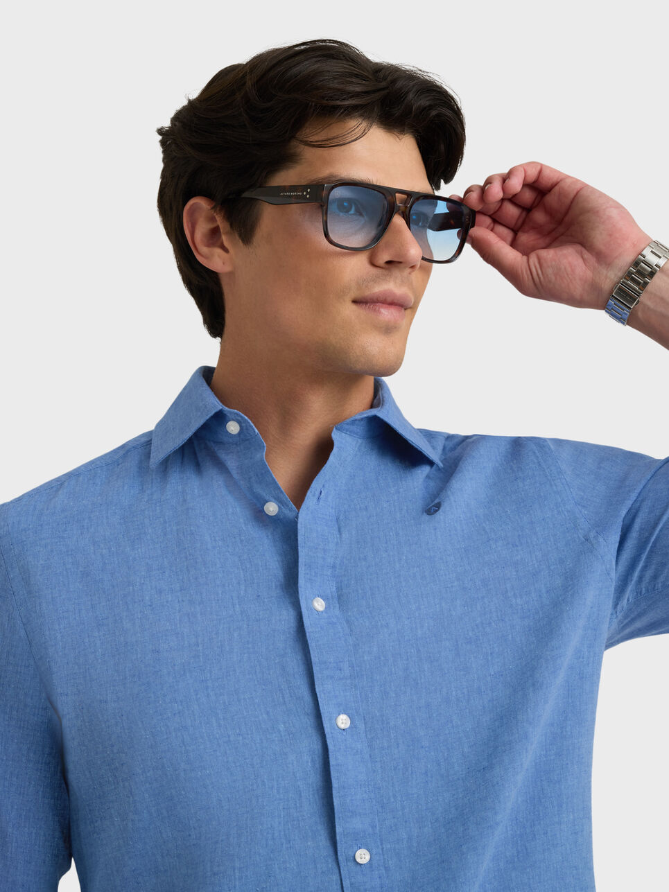 CAMISA LINO CHAMBRAY