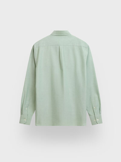 CAMISA OXFORD SOLID VERDE