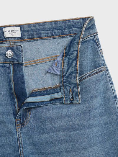 DENIM STONE COMFORT FIT AZUL