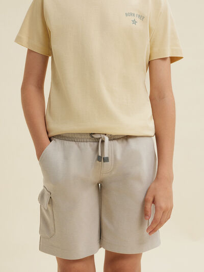 BERMUDA CARGO PUNTO KIDS BEIGE