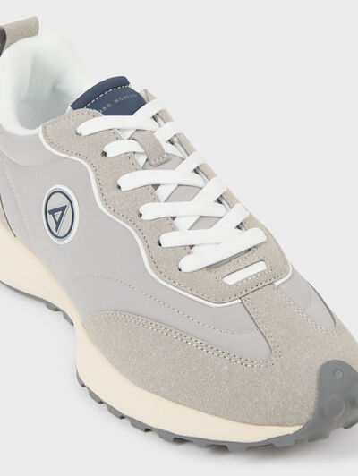 SNEAKERS DELMAN GRIS