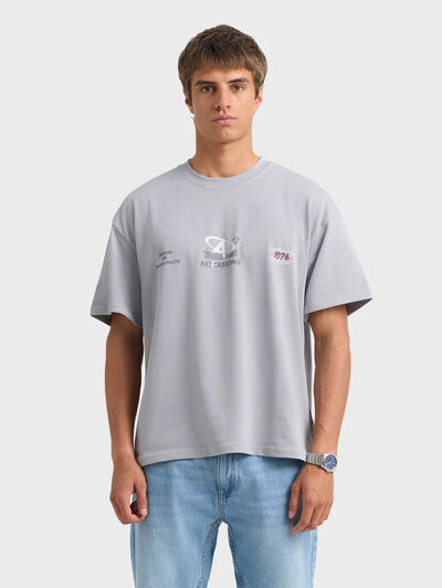 CAMISETA ART GRIS