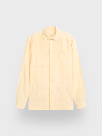 CUBANA LINO CHAMBRAY AMARILLO