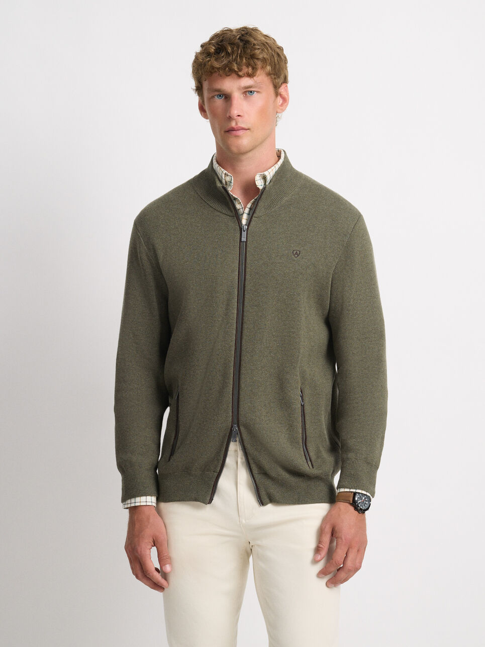 CARDIGAN CONTRASTE