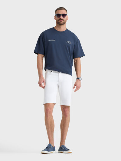 BERMUDA DENIM 5P BLANCO