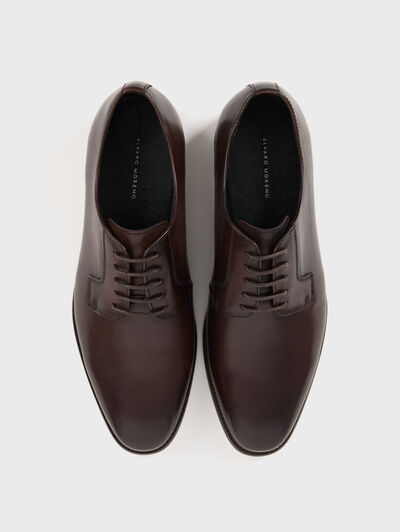 BLUCHER PIEL MARR&Oacute;N