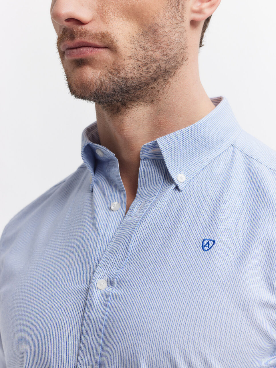 CAMISA OXFORD MIL RAYAS