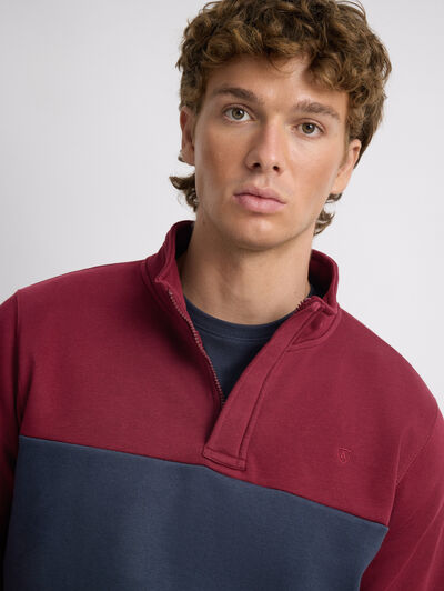 SUDADERA BRAXTON BURDEOS