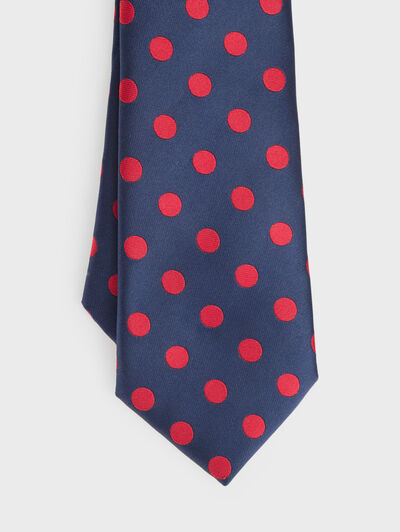 CORBATA JAQUARD MF ROJO