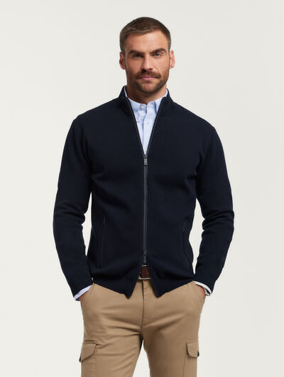 CARDIGAN HOLLAND AZUL MARINO
